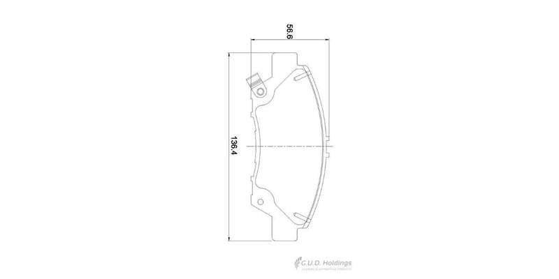 Brake Pads Front Honda Ballade 1.5 (11 ) Cr Z (10 ) Insight (10 ) Jazz [3][4] 08 ) Mobilio (14 ) ...