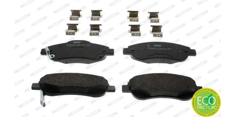 Brake Pads Front Honda Cr V 2.0I,2.2Cdti,2.4I (06 17) (FERODO FDB4228) (SET LH & RH Wheel)