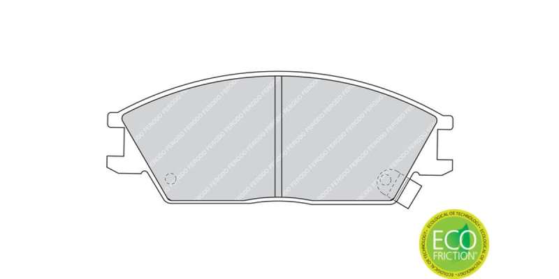 Brake Pads Front Hyundai Accent (94 02) Getz (03 10) (FERODO FDB435) (SET LH & RH Wheel)