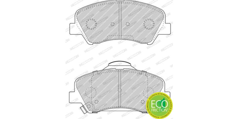 Brake Pads Front Hyundai Accent Iv (11 ) Elantra (11 ) I20 [2] (15 ) Kia Cerato [2][ (09 ) Rio [3...