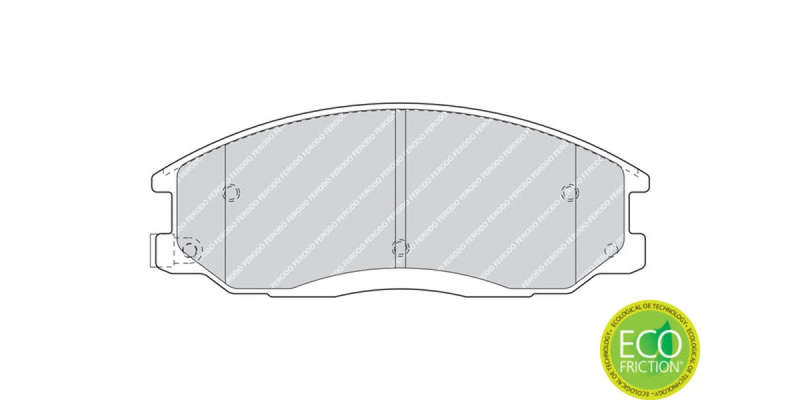 Brake Pads Front Hyundai Azera (06 ) H1 (09 ) Santa Fe (01 ) Trajet (01 ) Ssangyong Actyon,Kyron,...
