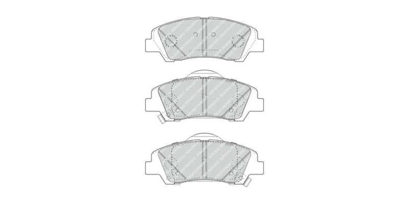 Brake Pads Front Hyundai Grand I10 (14 ) I10 (11 ) (FERODO FDB4920) (SET LH & RH Wheel)