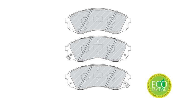 Brake Pads Front Hyundai H1 (09 17) Kai Carnival (06 ) SedOna (07 ) (FERODO FDB4113) (SET LH & RH...