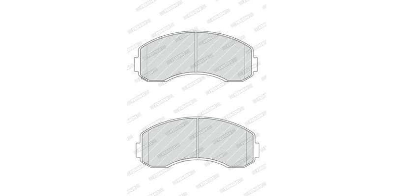 Brake Pads Front Hyundai H1 (09 ) Kia K2700 (01 ) (FERODO FDB1860) (SET LH & RH Wheel)