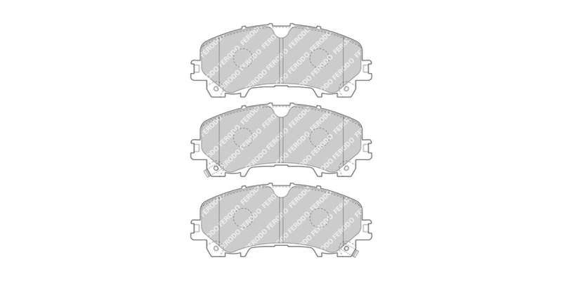 Brake Pads Front Infinity Q50 (13 ) Nissan X Tail [3] (14 ) (FERODO FDB4998) (SET LH & RH Wheel)
