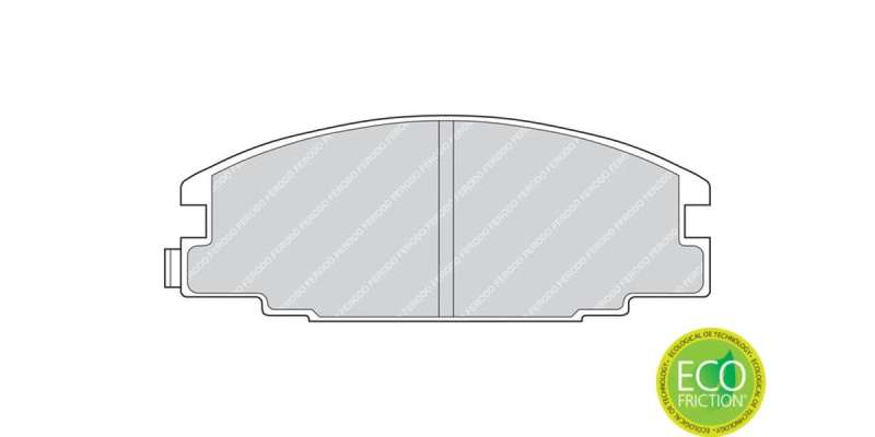 Brake Pads Front Isuzu Kb150 230 Kb250D Kb260 (87 98) (FERODO FDB678) (SET LH & RH Wheel)