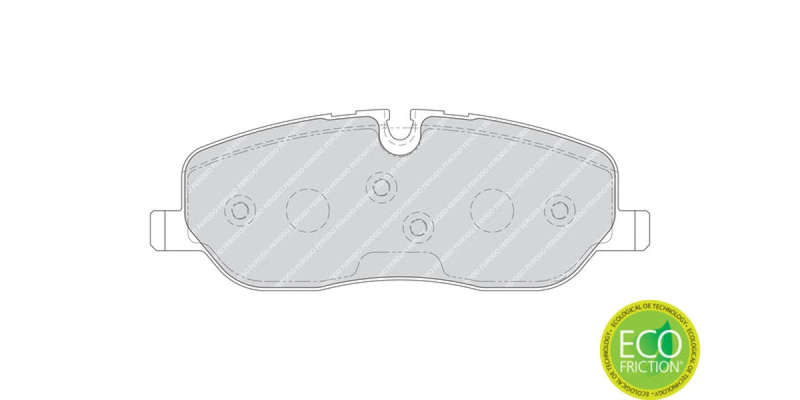 Brake Pads Front Land Rover Discovery [3][4] (05 09) Range Rover [3] (02 ) (FERODO FDB1615) (SET ...