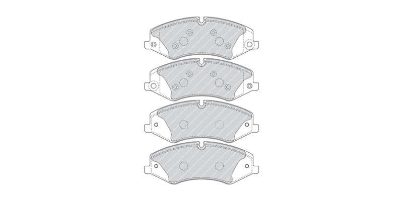 Brake Pads Front Landrover Discovery [4] (09 ) Ranger Rover (10 ) Sport (09 ) (FERODO FDB4455) (S...