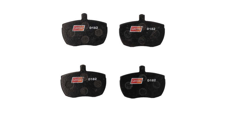 Brake Pads Front Landrover Range Rover (V8) (79 84) (SAFELINE D182S) (SET LH & RH Wheel)