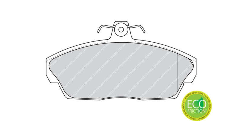 Brake Pads Front Mahindra Bolero,Scorpio (04 ) Tata Telcoline (05 ) (FERODO FDB1291) (SET LH & RH...