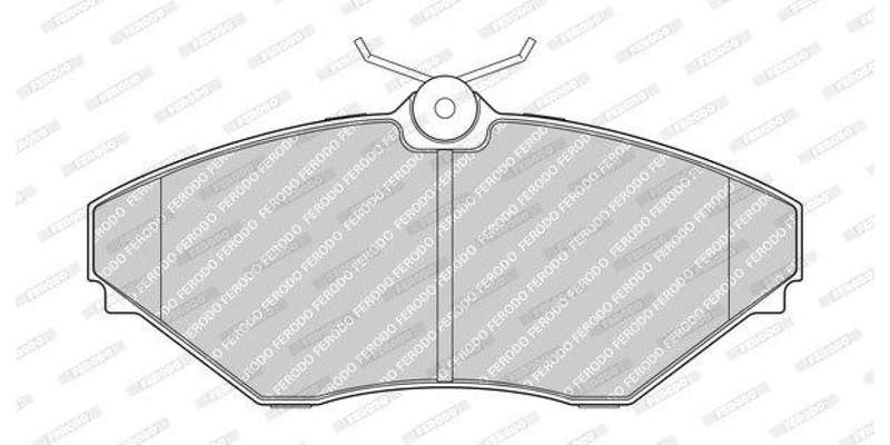 Brake Pads Front Mahindra Scorpio (06 ) Tata Safari (07 ) Telcoline (07 ) (FERODO FDB4911) (SET L...