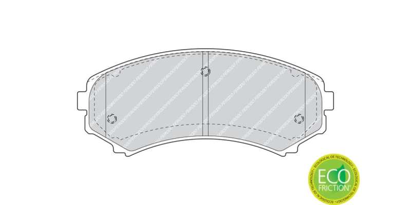 Brake Pads Front Mazda Mpv (99 06) Mistubishi Pajero (95 07) (FERODO FDB1603) (SET LH & RH Wheel)