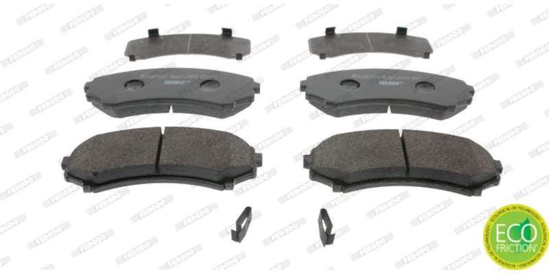Brake Pads Front Mazda Mpv (99 06) Mistubishi Pajero (95 07) (FERODO FDB1603) (SET LH & RH Wheel)