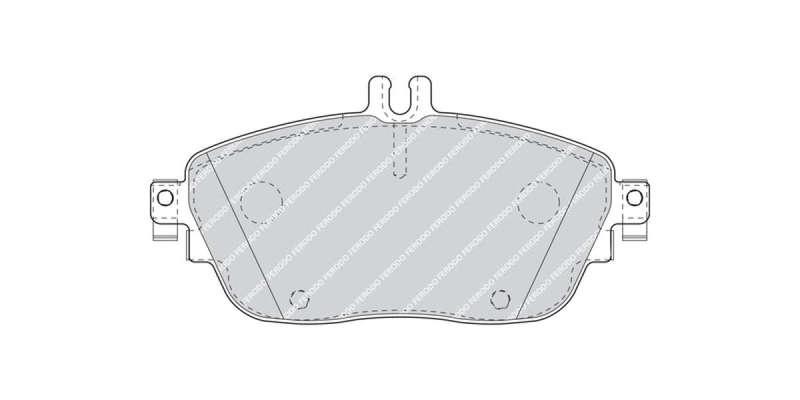 Brake Pads Front Mercedes A Class [W176] (12 ) B Class [W246] (12 ) Cla [C117] (13 ) Slc [R172] (...