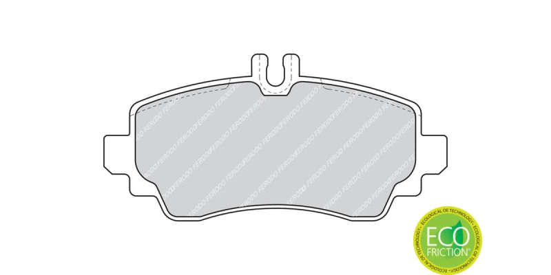Brake Pads Front Mercedes A160,A190 [W168] (00 05) (FERODO FDB1303) (SET LH & RH Wheel)