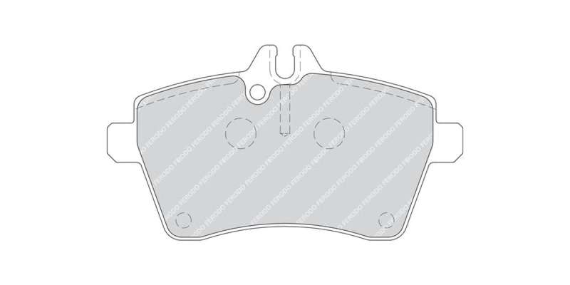 Brake Pads Front Mercedes A170,A180,A200,B170,B180 [W169 W245] (05 13) (FERODO FDB1749) (SET LH &...