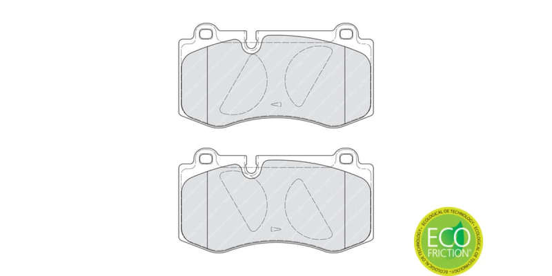Brake Pads Front Mercedes Cl500 (C216) ( 13) S35X [W2212] ( 13) (FERODO FDB4055) (SET LH & RH Wheel)