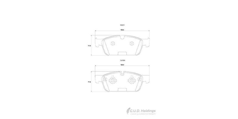 Brake Pads Front Mercedes Gl350 Gl500 Gle Gls (2012 ) Ml (2011 ) (SAFELINE D4204S) (SET LH & RH W...