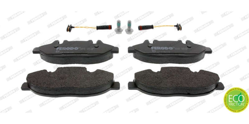 Brake Pads Front Mercedes Viano (03 14) Vito (04 14) (FERODO Front VentedR1493) (SET LH & RH Wheel)