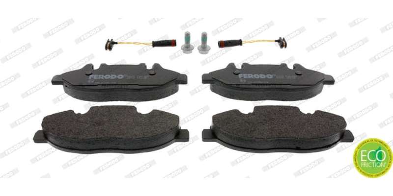 Brake Pads Front Mercedes Viano (03 14) Vito (04 14) (FERODO Front VentedR1493) (SET LH & RH Wheel)