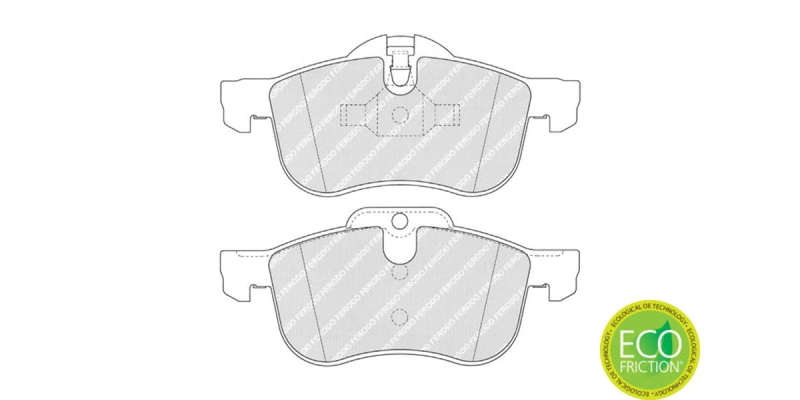 Brake Pads Front Mg6 1.8T (10 ) Rover 75 (01 05) (FERODO FDB1355) (SET LH & RH Wheel)