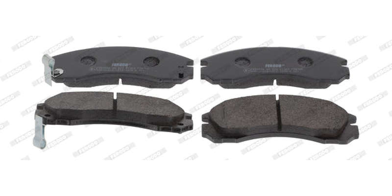 Brake Pads Front Mitsubishi Outlander (03 14) Pajero (95 13) Colt (98 09) (FERODO FDB765) (SET LH...