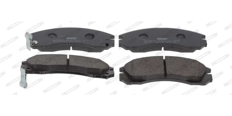 Brake Pads Front Mitsubishi Outlander (03 14) Pajero (95 13) Colt (98 09) (FERODO FDB765) (SET LH...