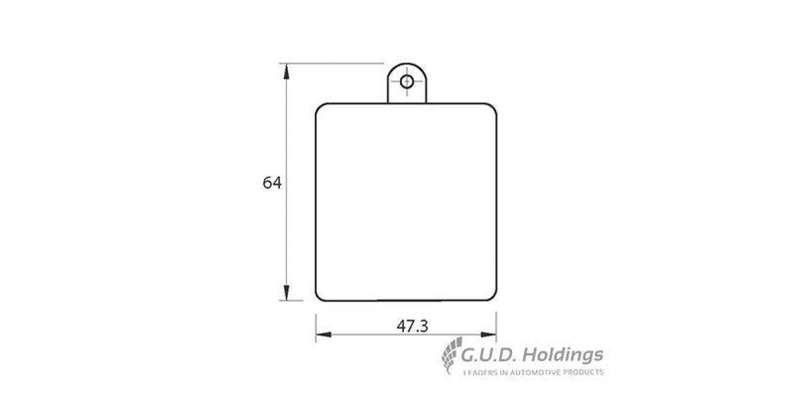 Brake Pads Front Nissan 2300 (1969 ) Nissan 2400 (1971) (SAFELINE D52S) (SET LH & RH Wheel)