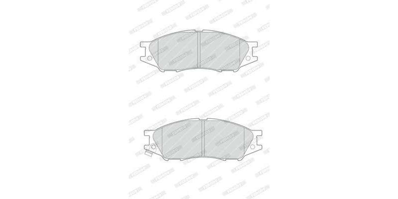 Brake Pads Front Nissan Almera,Sunny (2001 2005) (FERODO FDB1465) (SET LH & RH Wheel)