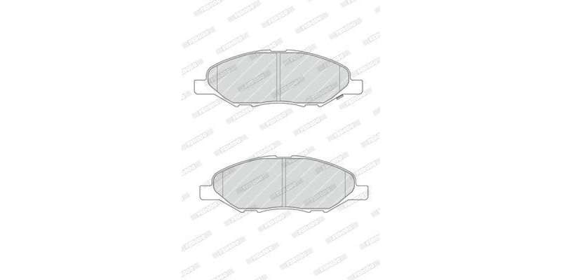 Brake Pads Front Nissan Grand Livina (07 13) Livina (07 ) Tiida (06 ) (FERODO FDB1965) (SET LH & ...