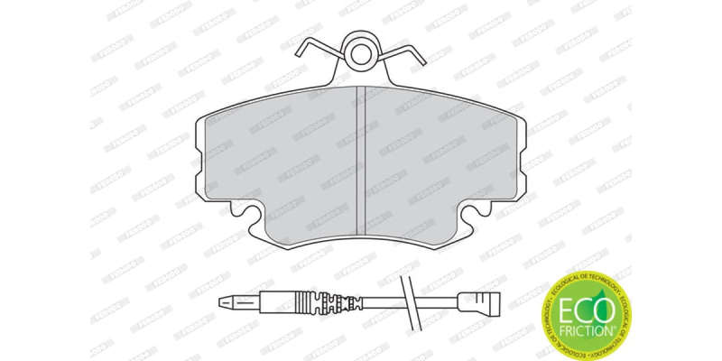Brake Pads Front Nissan Np200 (08 ) Renaul Clio [2] (01 09) Logan (08 )Megane (97 99) Sandero (09...