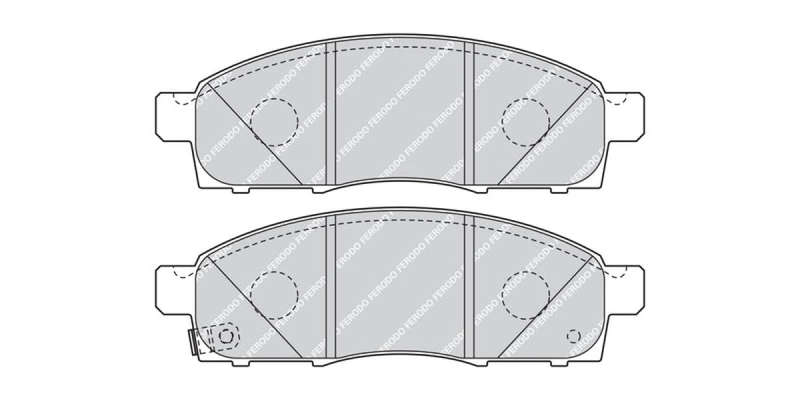 Brake Pads Front Nissan Nv200 1.5,1.6 (13 ) (FERODO Front VentedR4415) (SET LH & RH Wheel)