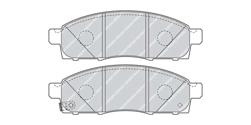 Brake Pads Front Nissan Nv200 1.5,1.6 (13 ) (FERODO Front VentedR4415) (SET LH & RH Wheel)