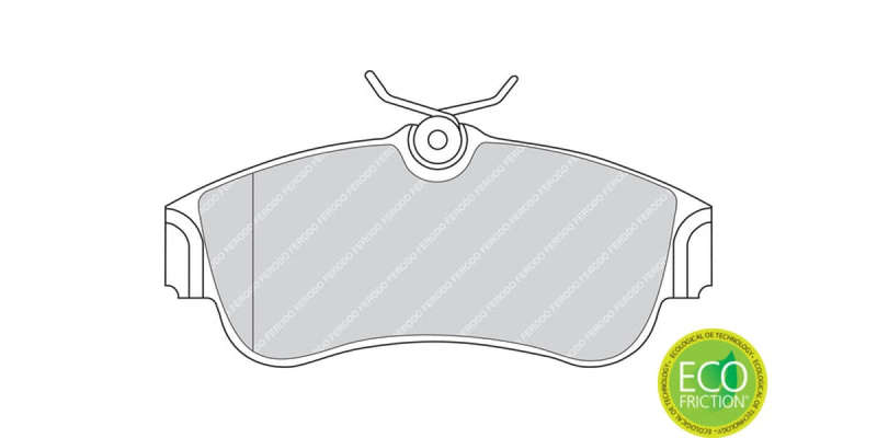 Brake Pads Front Nissan Primera 160 200 (98 02) (FERODO FDB604) (SET LH & RH Wheel)