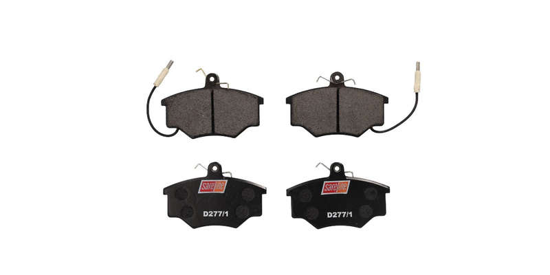 Brake Pads Front Nissan Pulsar,Renault 5,Renault R11 (SAFELINE D277 1S) (SET LH & RH Wheel)