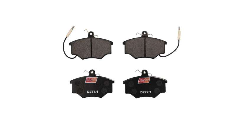 Brake Pads Front Nissan Pulsar,Renault 5,Renault R11 (SAFELINE D277 1S) (SET LH & RH Wheel)