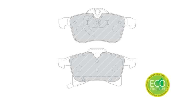 Brake Pads Front Opel Adam (14 ) Astra (04 10) CoRear Solida (02 15>) Meriva (04 10) Zafira (06 0...