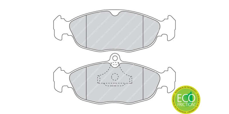 Brake Pads Front Opel CoRear Solida Ldv (2010 ) CoRear Solida Lite (00 09) (FERODO FDB732) (SET L...