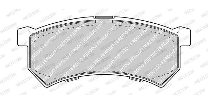 Brake Pads Front Reanult Kwid 1.0 (16 ) Triber 1.0 (20 ) (FERODO FDB5002) (SET LH & RH Wheel)