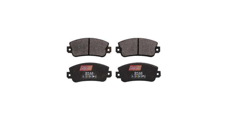 Brake Pads Front Renault 5,5Gtl, 16,R5 Panelvan 1969 1985 (SAFELINE D144S) (SET LH & RH Wheel)