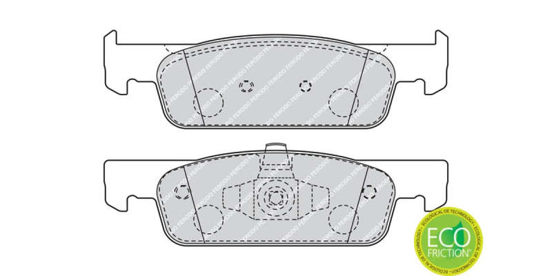 Brake Pads Front Renault Clio Iv (12 ) Sandero (13 ) Smart Fortwo,Forfour (14 ) (FERODO FDB4615) ...