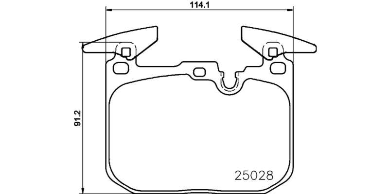 Brembo Brake Pads Front Bmw M2/M3 F80/M4 ( Set Lh&Rh) (P06096)