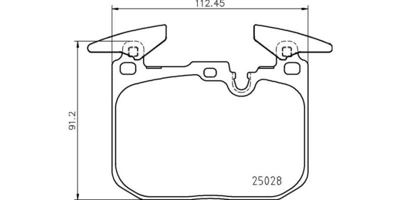 Brembo Brake Pads Front Bmw/Mini ( Set Lh&Rh) (P06098)
