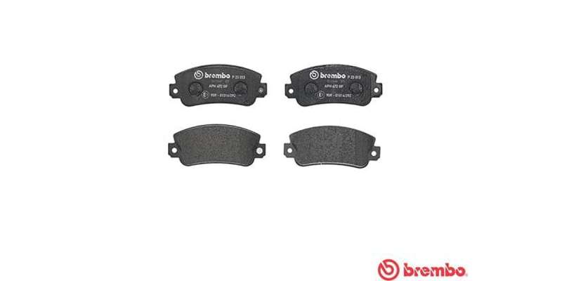 Brembo Brake Pads Front Fiat Uno ( Set Lh&Rh) (P23013)