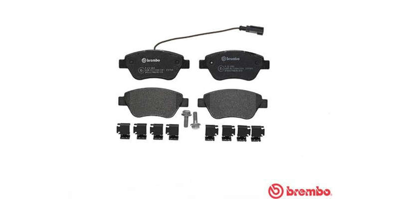 Brembo Brake Pads Front Fiat 500/Punto/Panda ( Set Lh&Rh) (P23085)