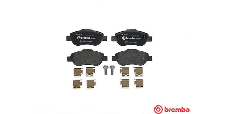 Brembo Brake Pads Front Fiat Panda ( Set Lh&Rh) (P23097)