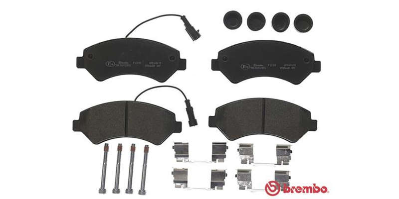 Brembo Brake Pads Front Fiat Ducato ( Set Lh&Rh) (P23161)