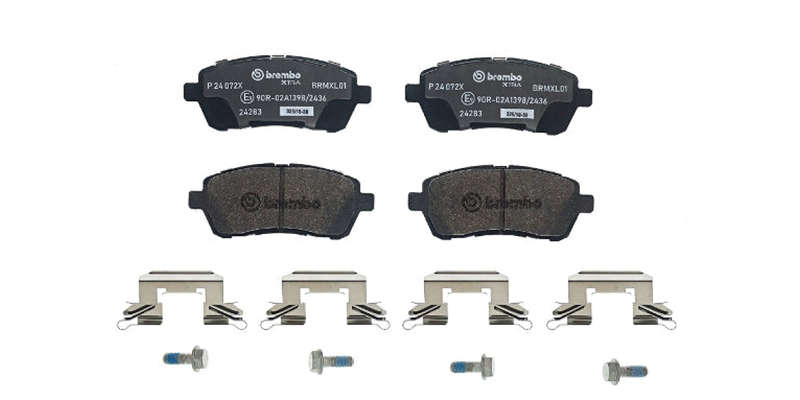 Brembo Brake Pads Front Ford Fiesta 3/Mazda ( Set Lh&Rh) (P24072X)