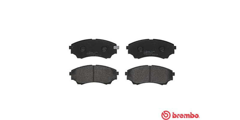Brembo Brake Pads Front Ford Ranger -2014 ( Set Lh&Rh) (P24086)