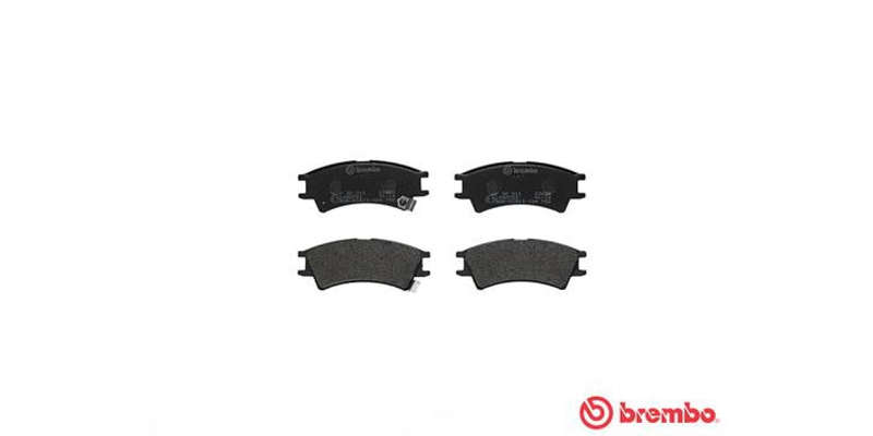 Brembo Brake Pads Front Hyundai Atoz ( Set Lh&Rh) (P30011)